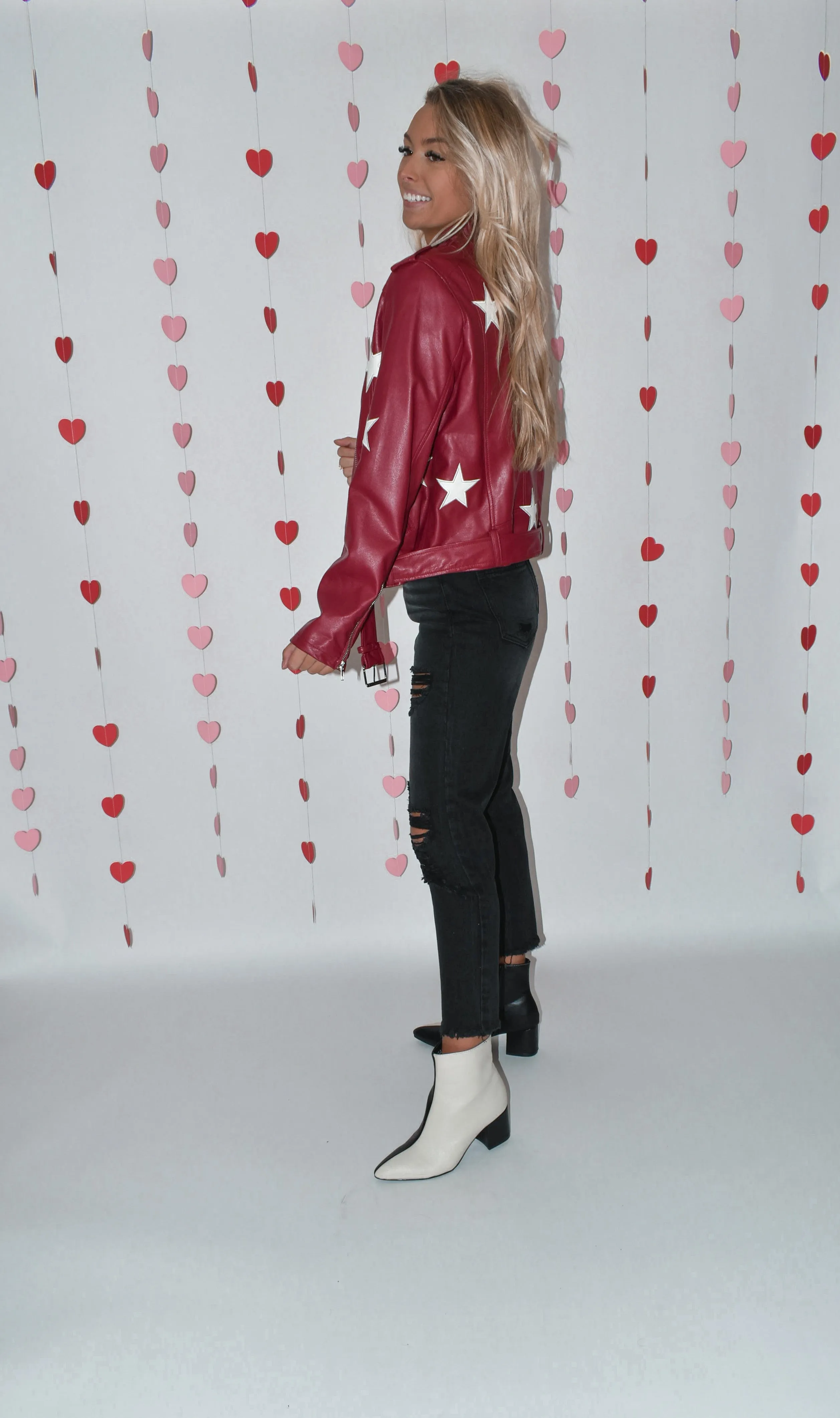 Black Distressed Mom Jeans