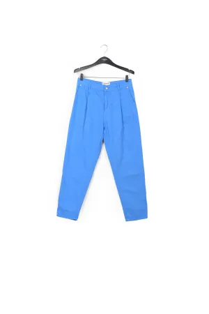 Blue denim boyfriend jeans