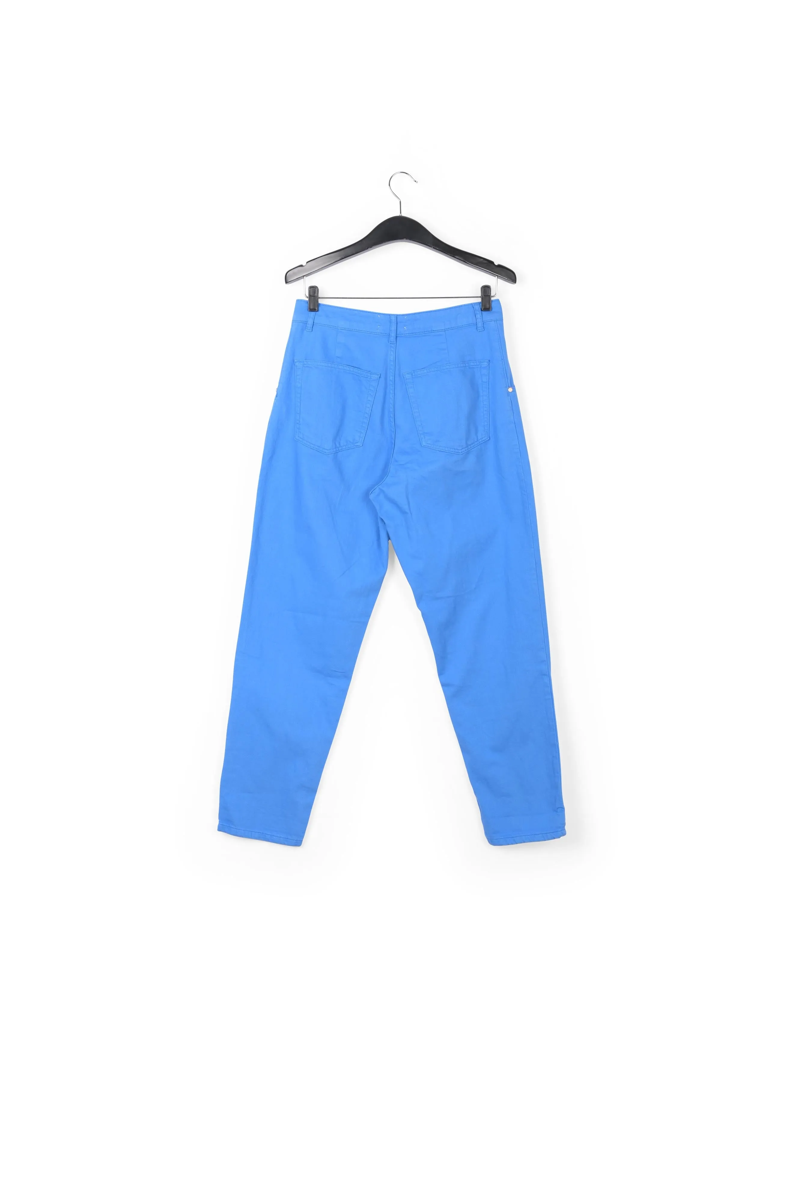 Blue denim boyfriend jeans