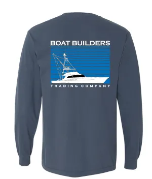Boat Builders Trading Co. Sport Fisher Stripe Long Sleeve