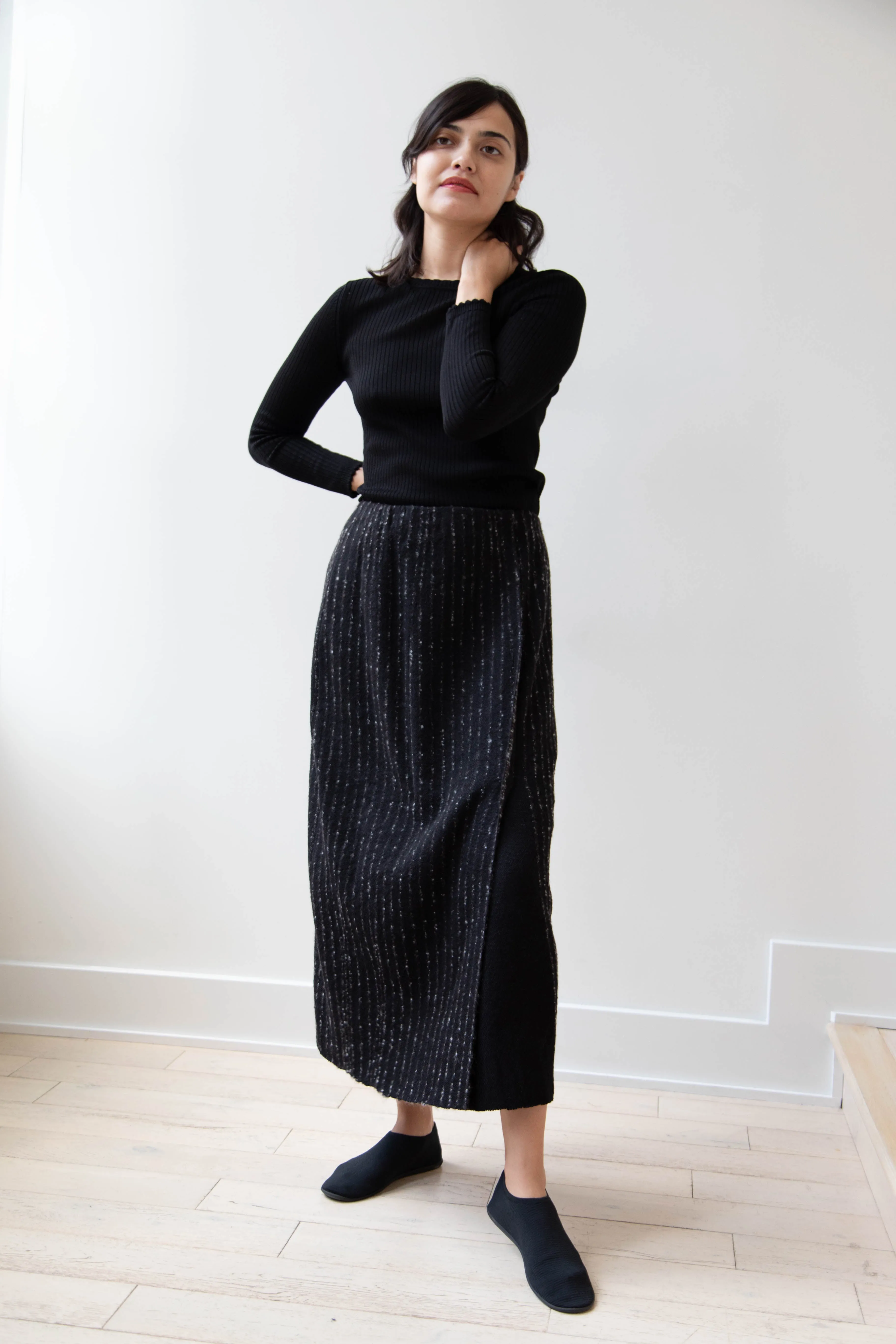 Boboutic | Canvas Lined With Love Skirt in Black Mix