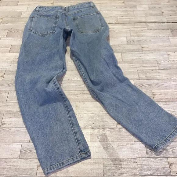 Bongo Forever 21 High Rise Tapered Leg Mom Jeans Size 26