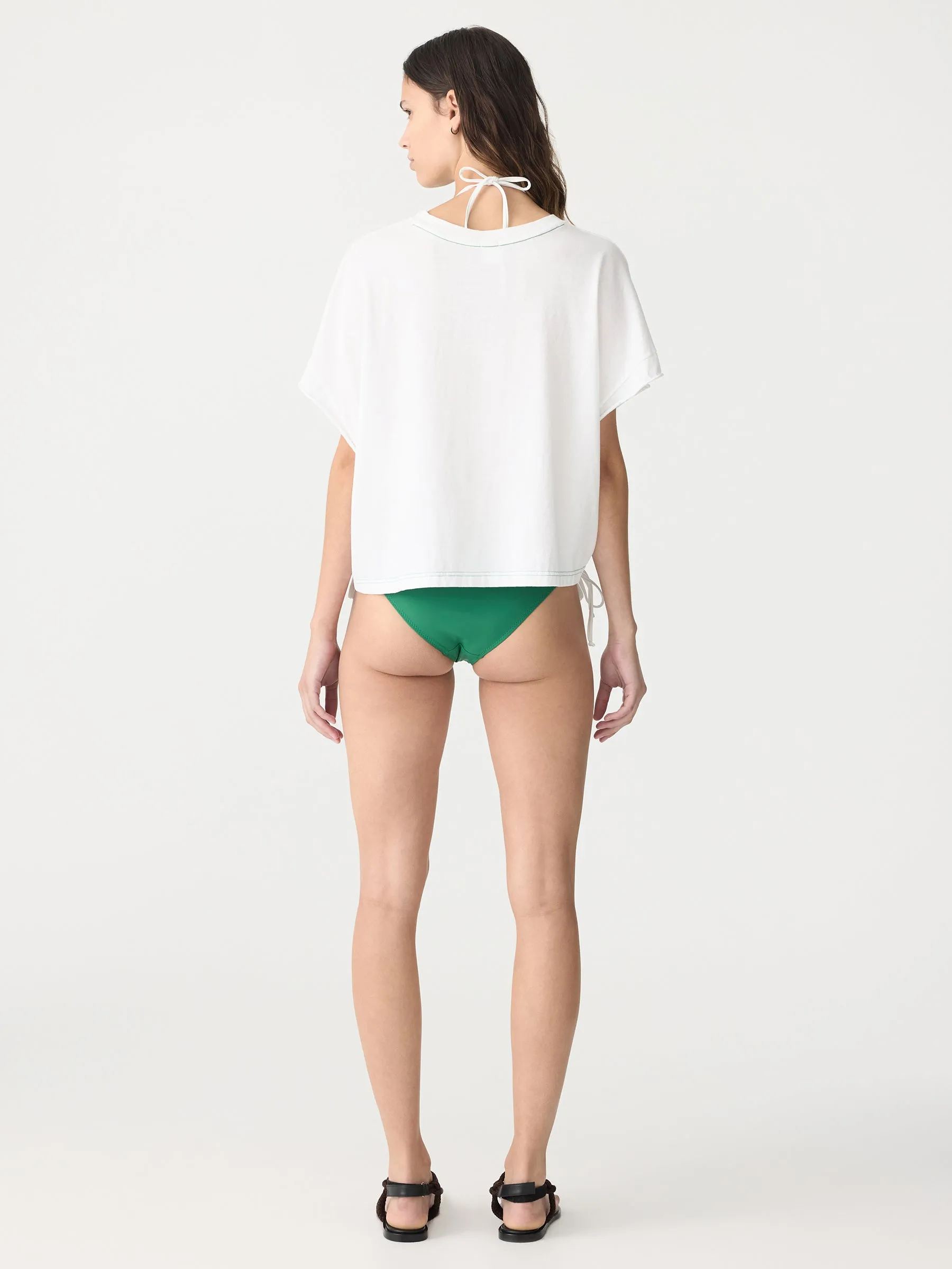 Boxy Pocket Detail Short Sleeve T-Shirt