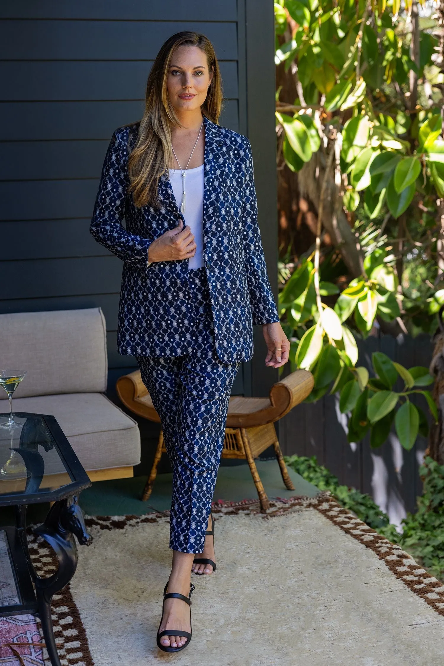 Boyfriend Button Jacket