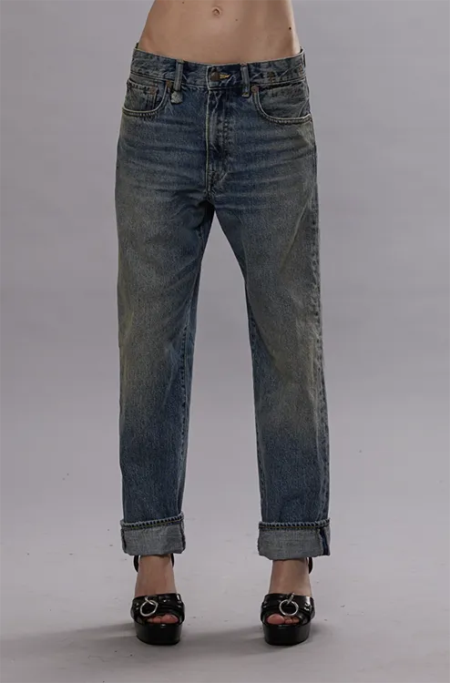 Boyfriend Jean, Lena Blue, Jeans