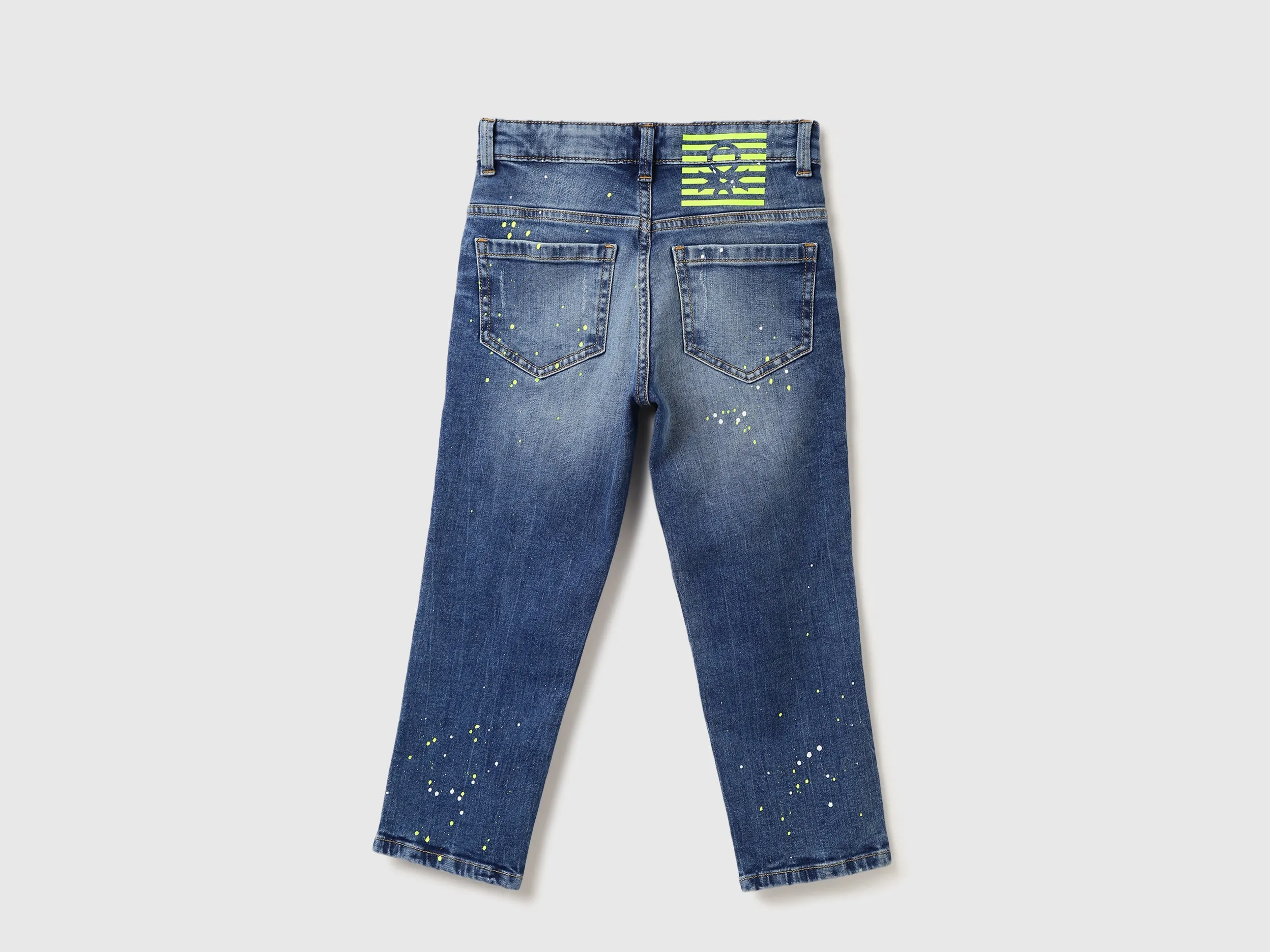 Boys Solid Slouchy Fit Jeans