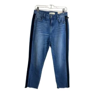 Brand New Unpublished Heather High Waist Mom Fit Blue Distress Jeans Size 28