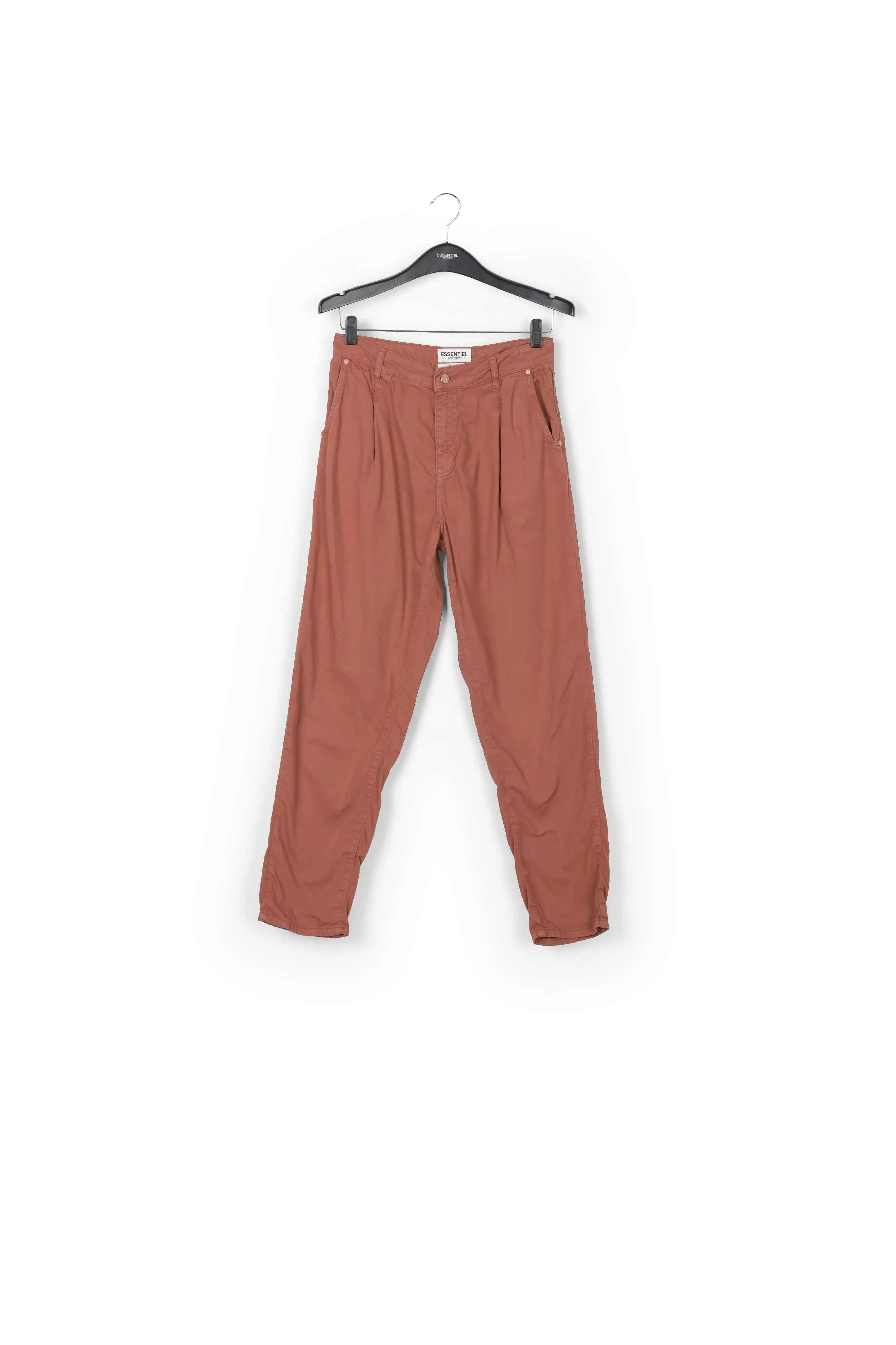 Brown denim boyfriend jeans