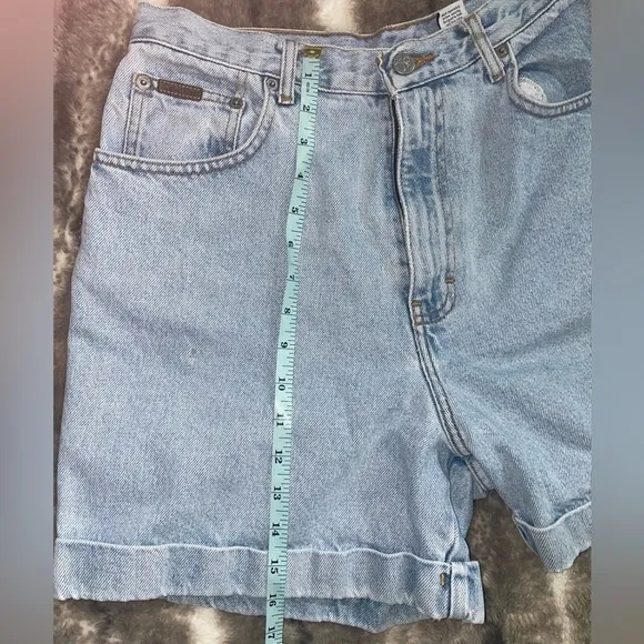 Calvin Klein Jeans High Waisted Mom Jean Shorts