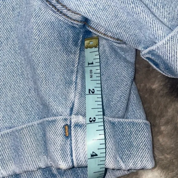 Calvin Klein Jeans High Waisted Mom Jean Shorts