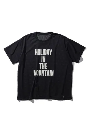 CAMP CREW / Mesh Tee H.I.T.M.  - Black