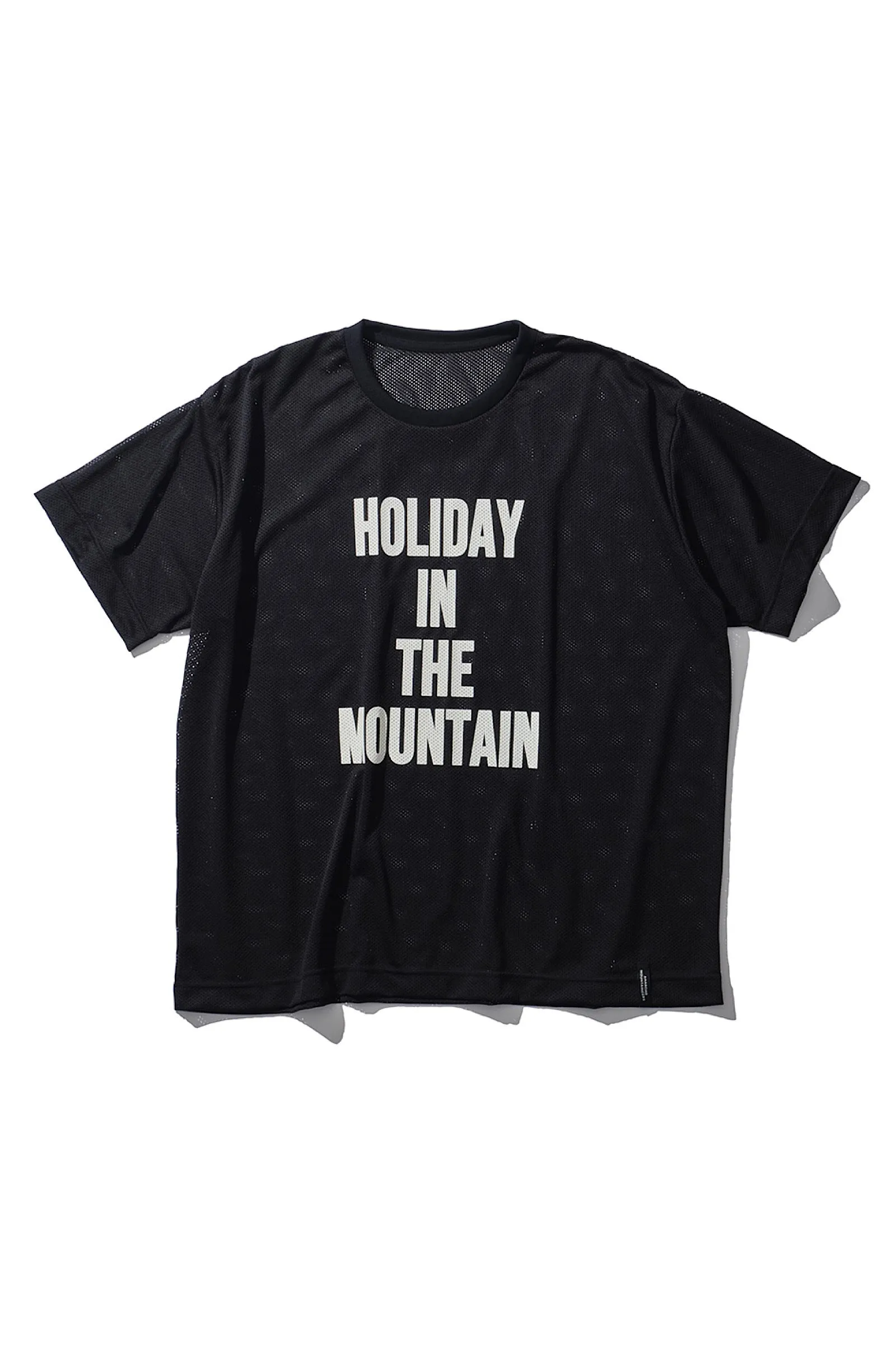 CAMP CREW / Mesh Tee H.I.T.M.  - Black