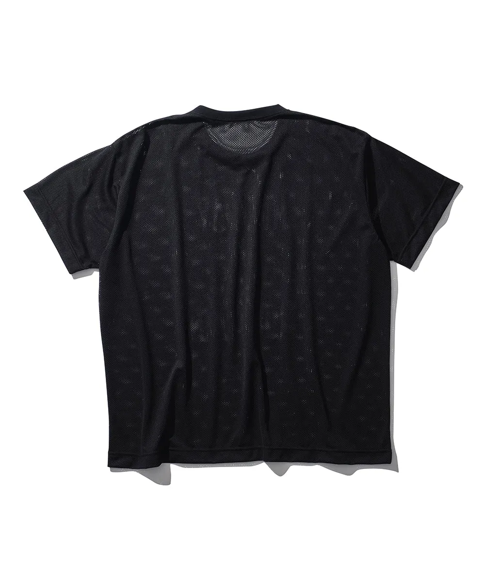 CAMP CREW / Mesh Tee H.I.T.M.  - Black