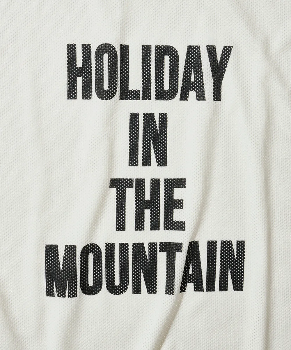 CAMP CREW / Mesh Tee H.I.T.M.  - White