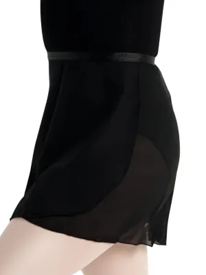 Capezio Georgette Elegant Wrap Skirt