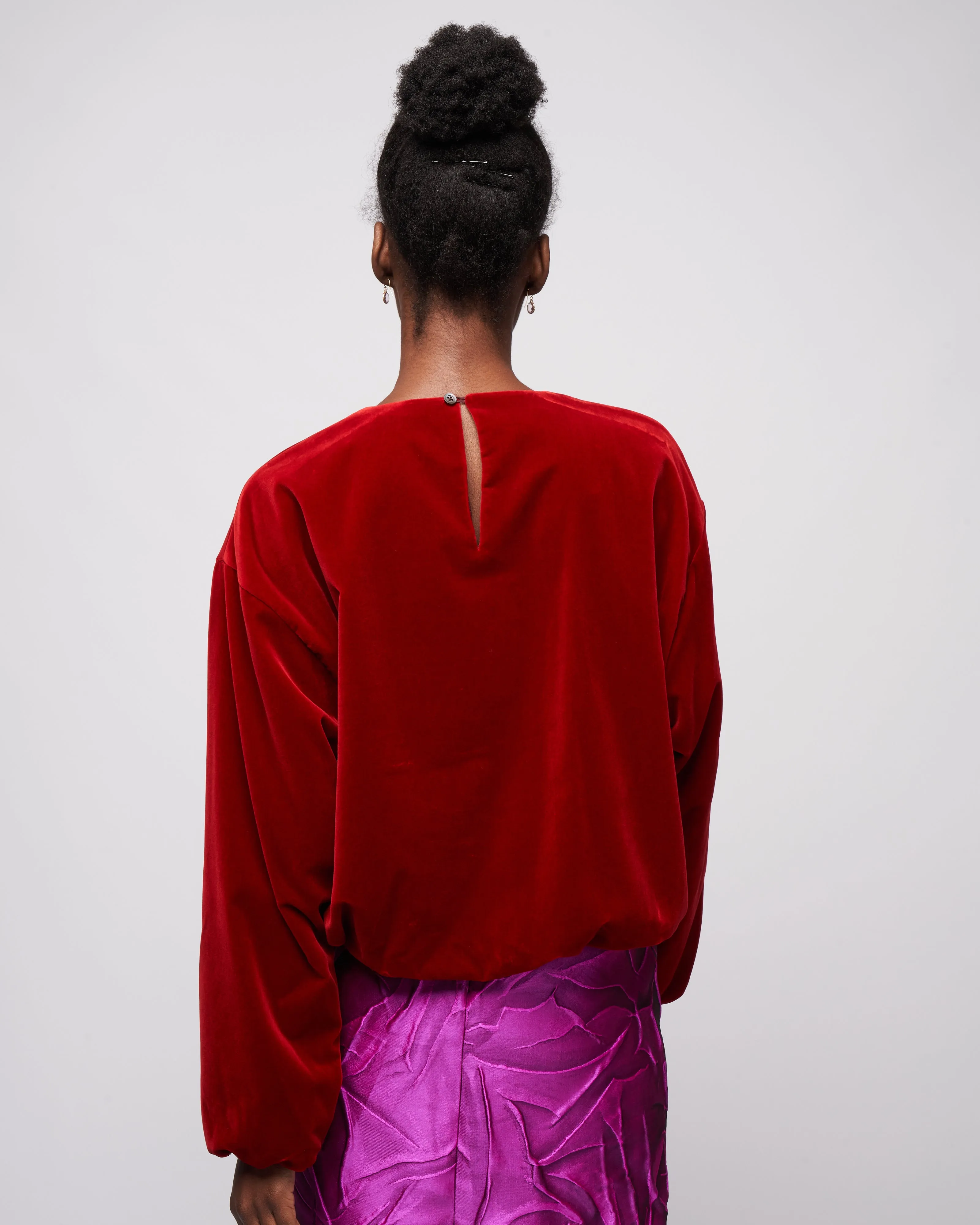capo shirt - ruby
