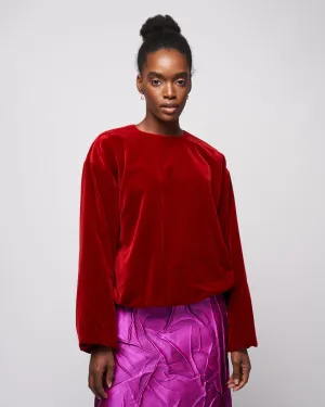 capo shirt - ruby