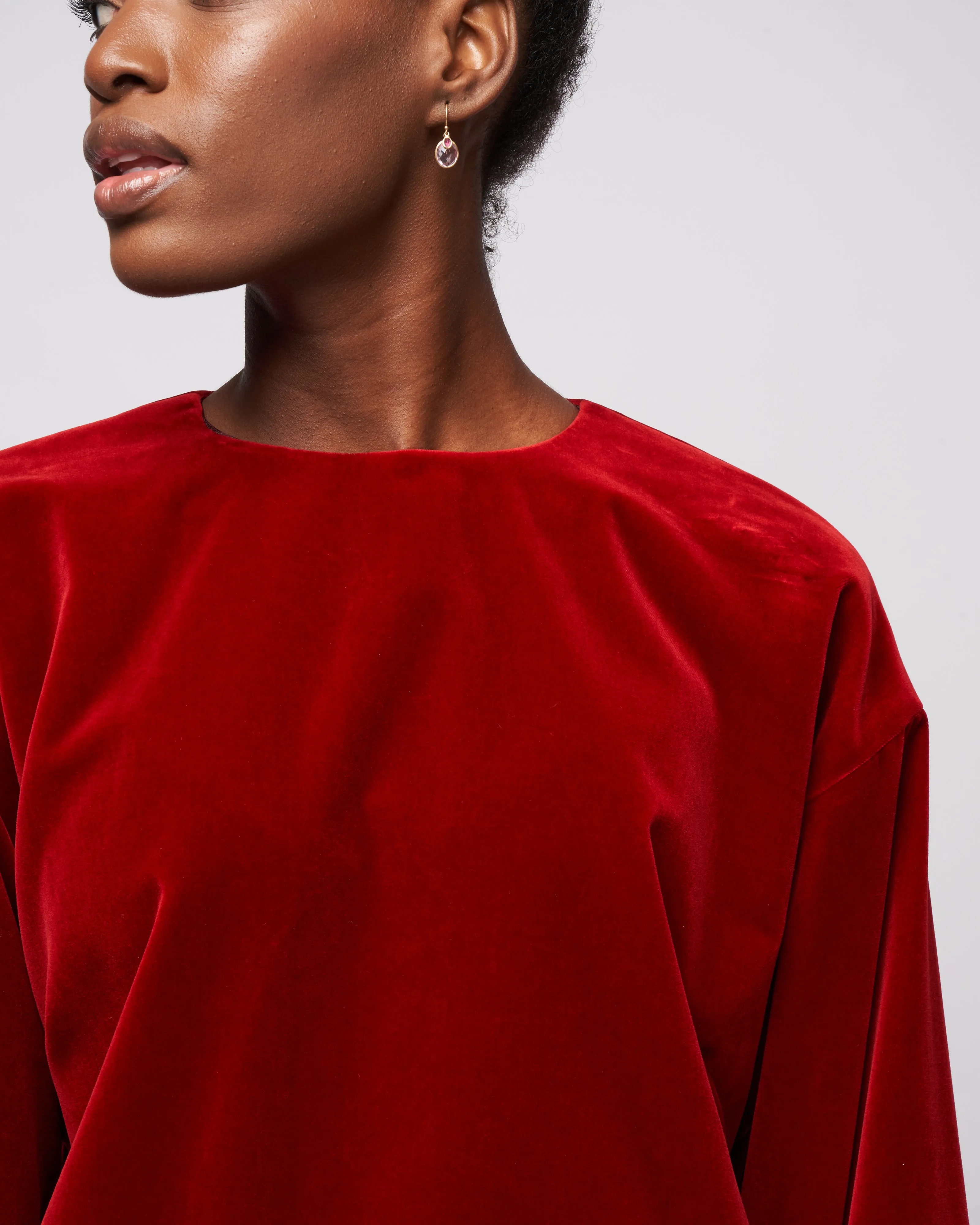 capo shirt - ruby