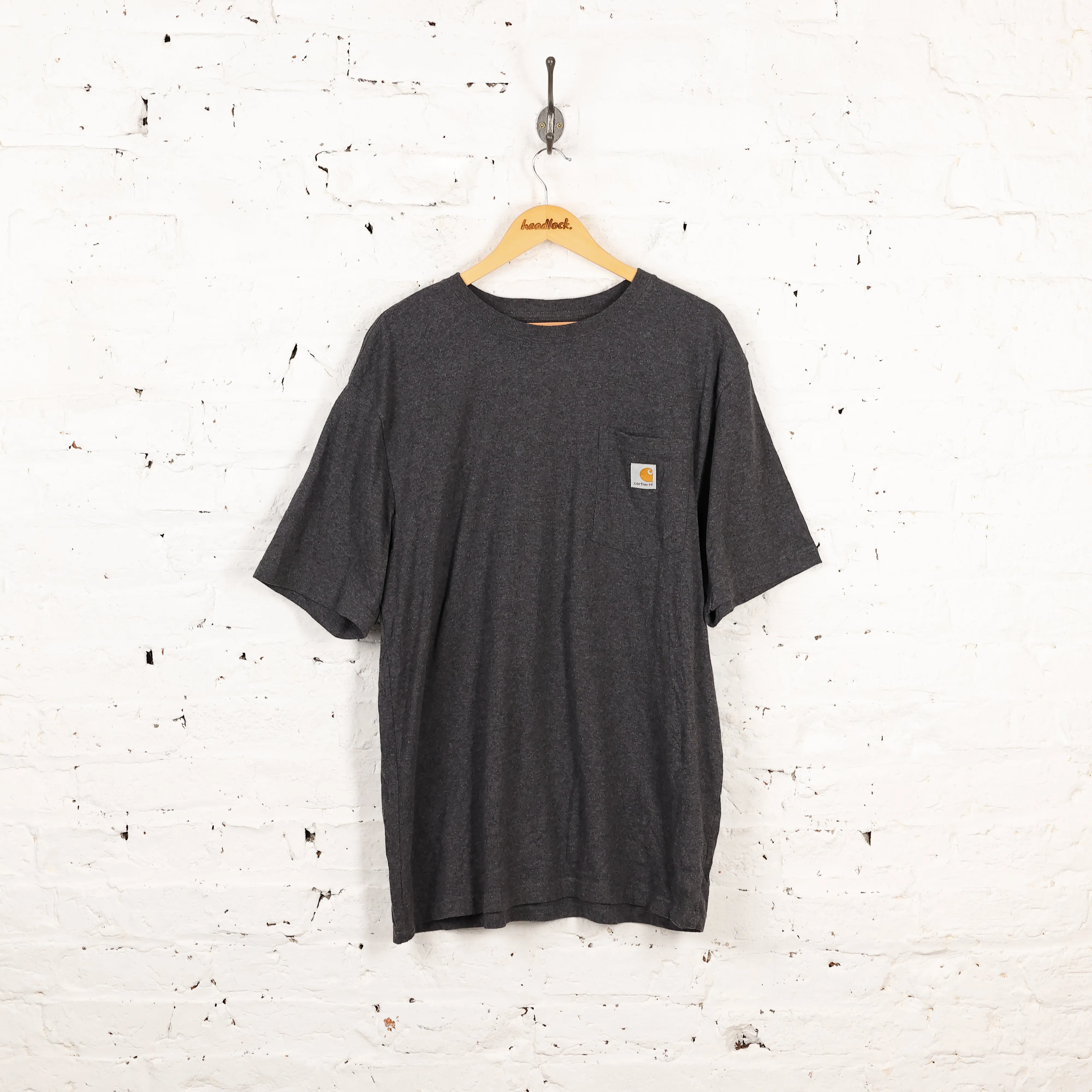 Carhartt Original Fit Pocket T Shirt - Grey - L