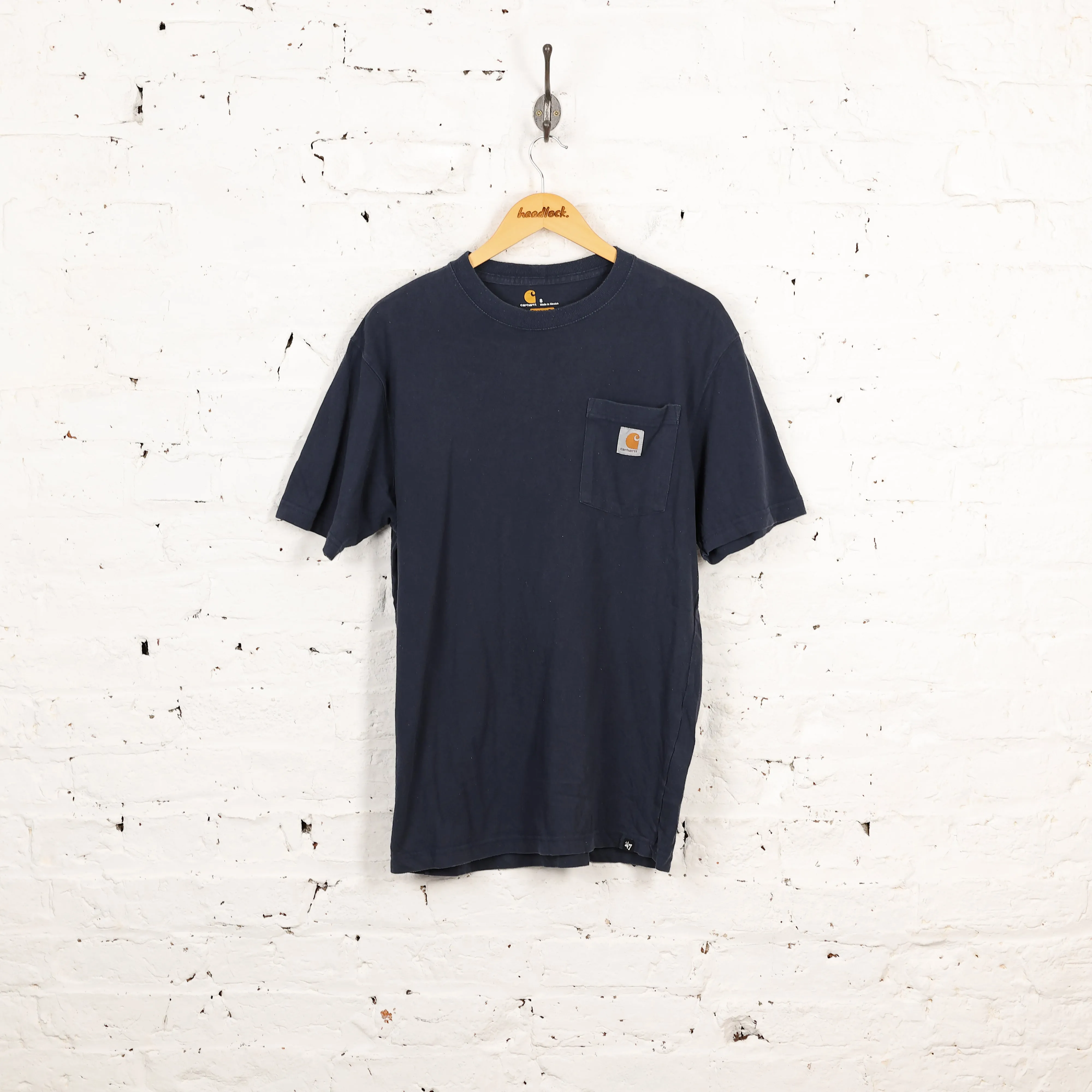 Carhartt Original Fit Pocket T Shirt - Navy - S