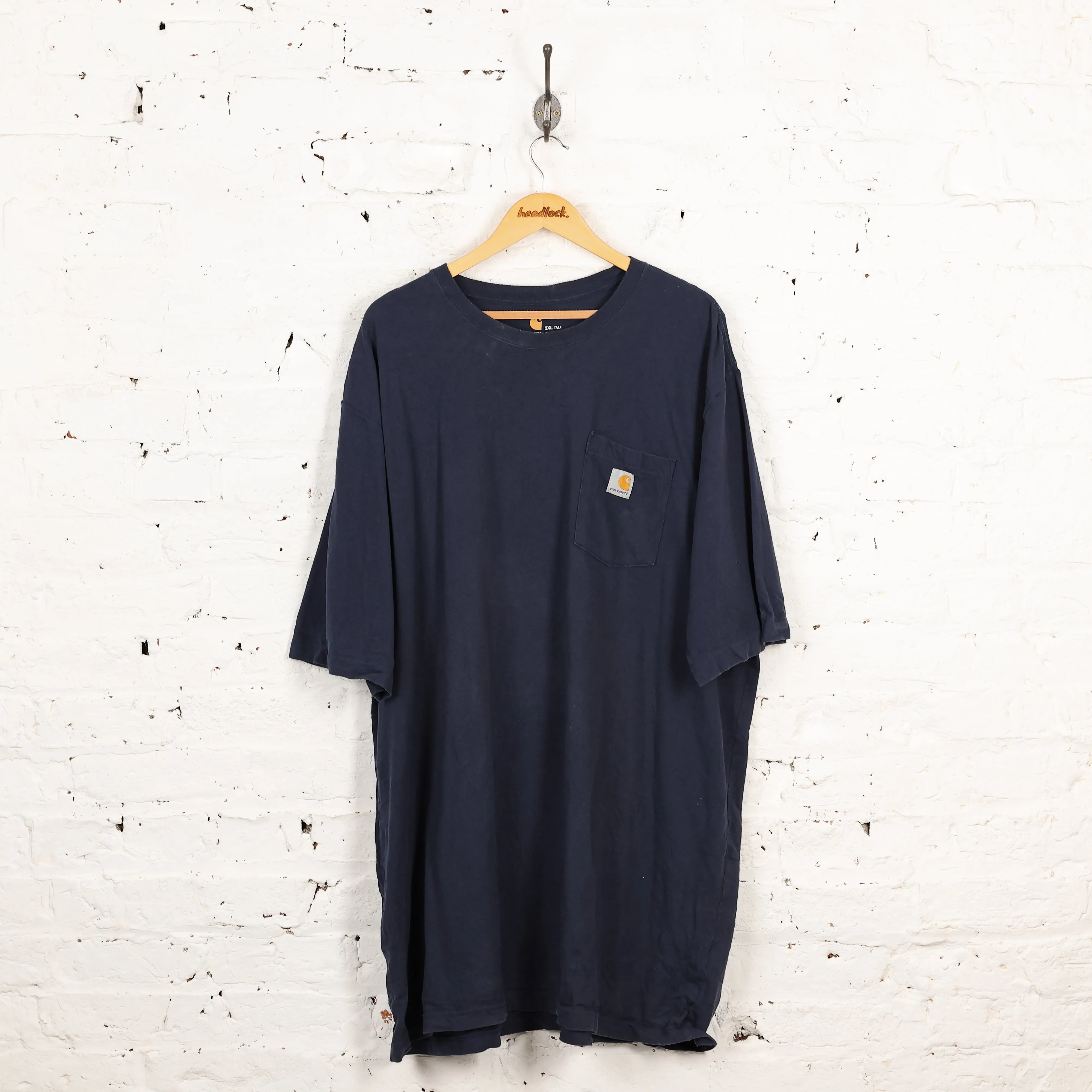 Carhartt Original Fit Pocket T Shirt - Navy - XXXL