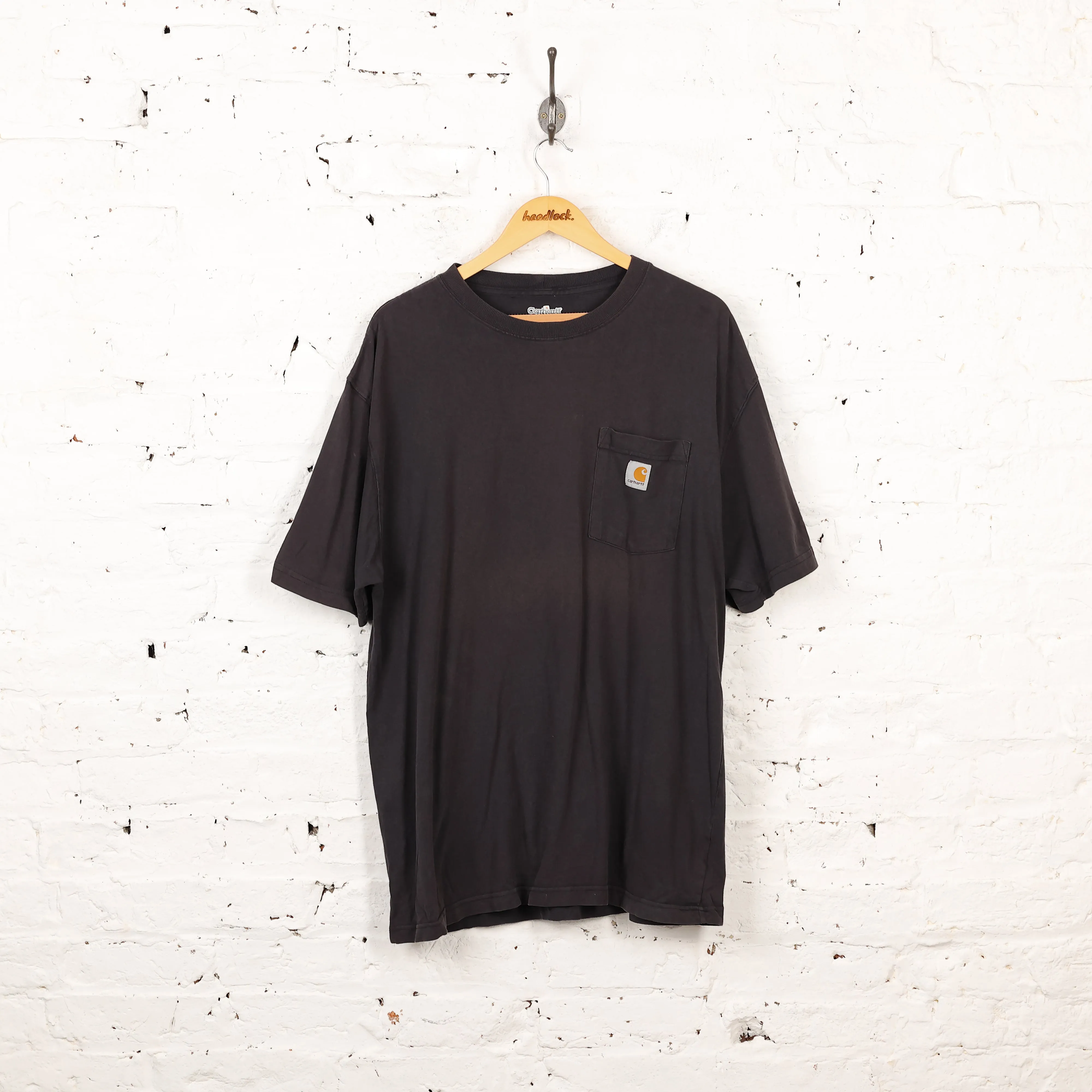 Carhartt Pocket T Shirt - Black - L
