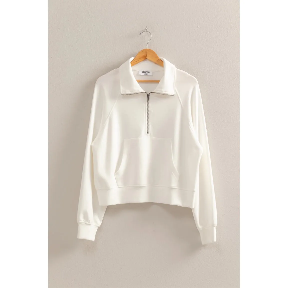 Carlene Scuba Half Zip Sweatshirt