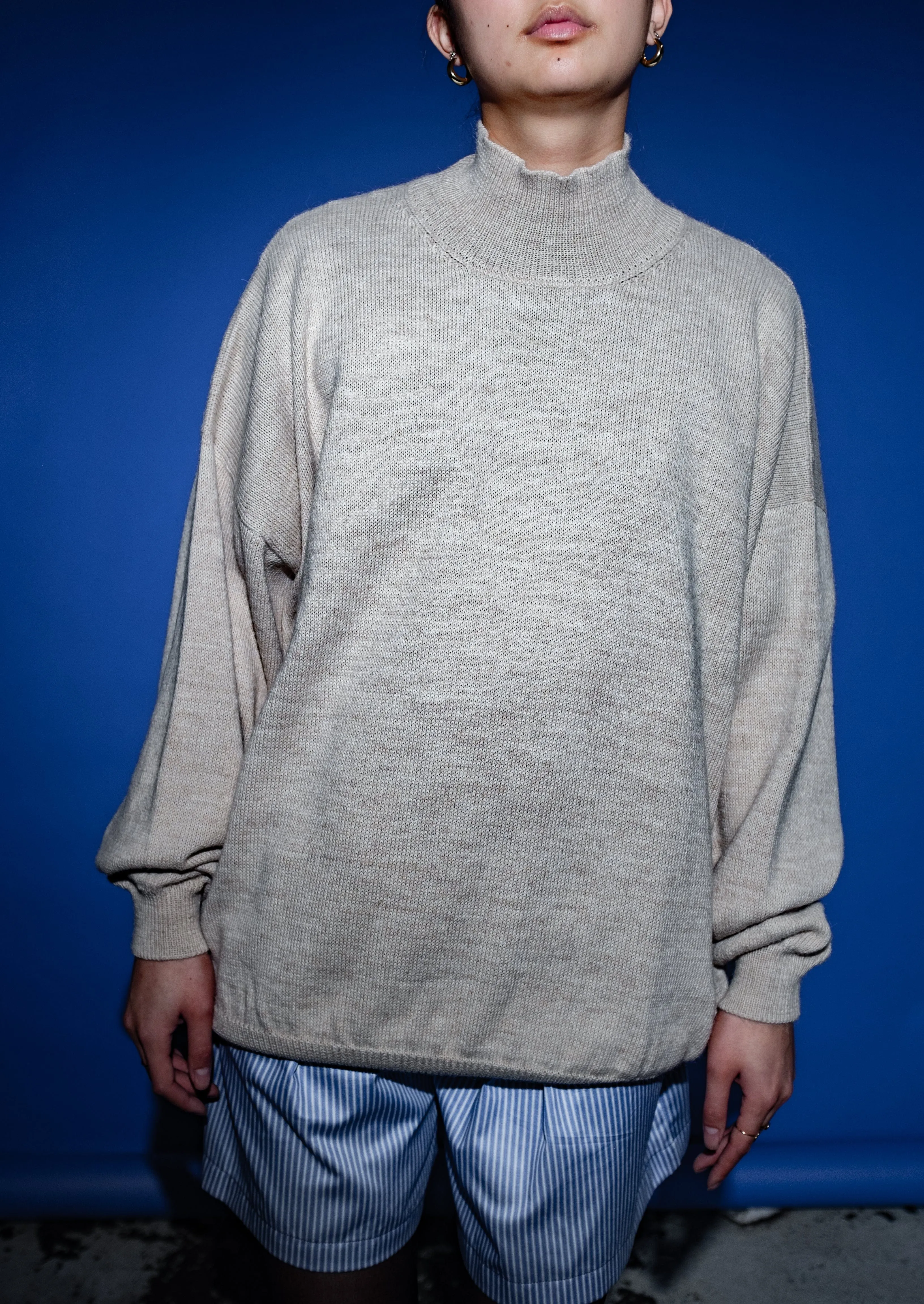 Carolina Knit Sweatshirt in Oat