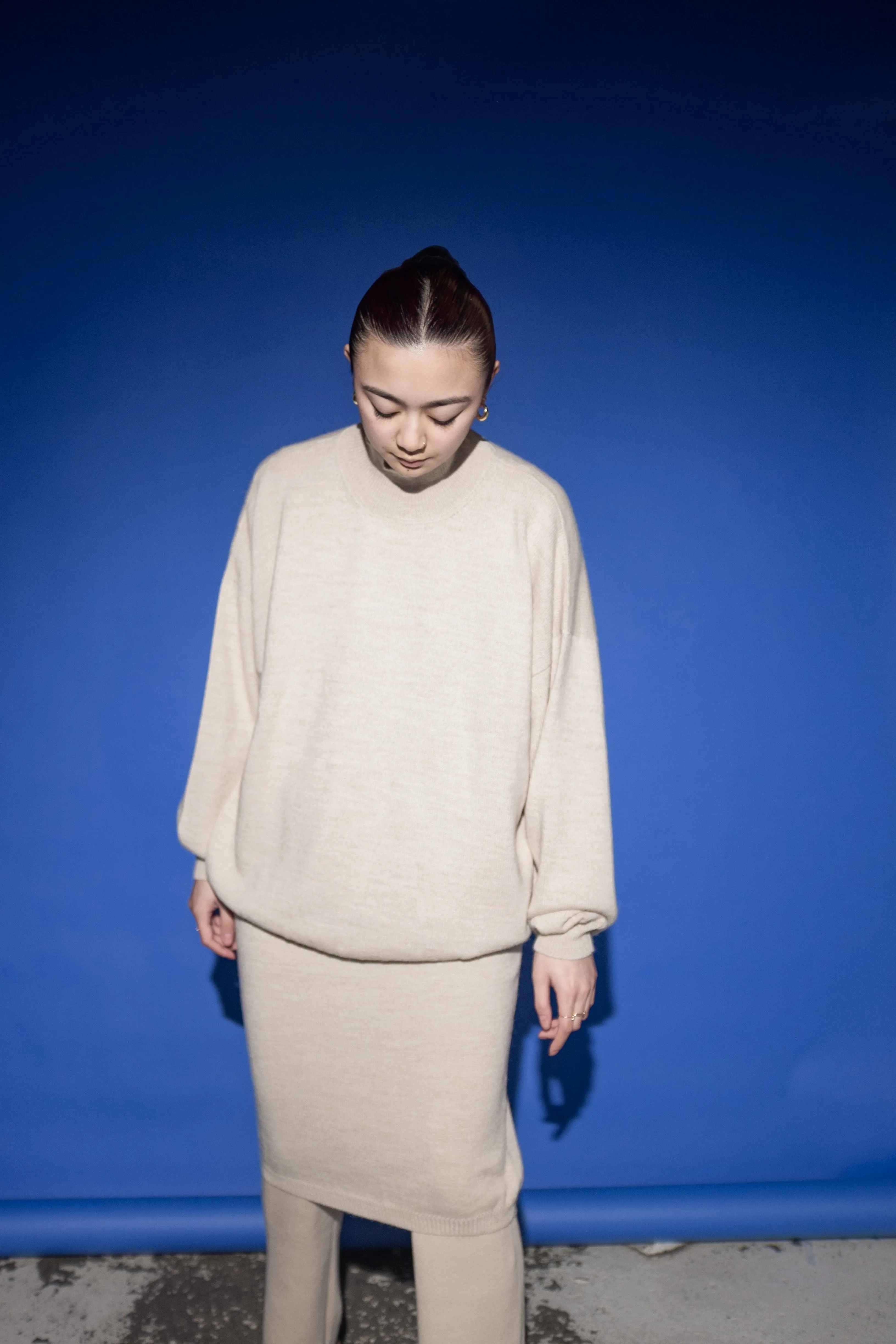 Carolina Knit Sweatshirt in Oat