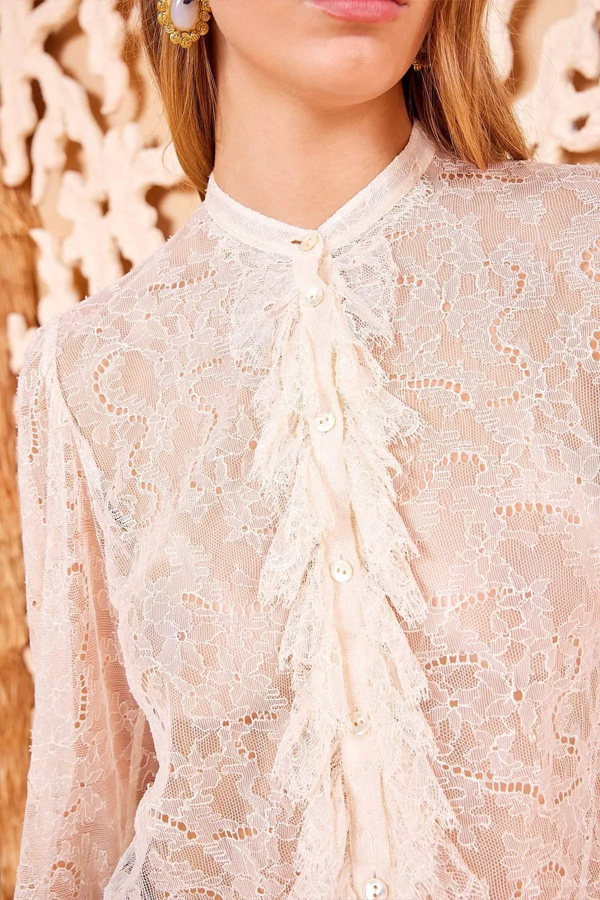 Cecile Blouse in Cowrie