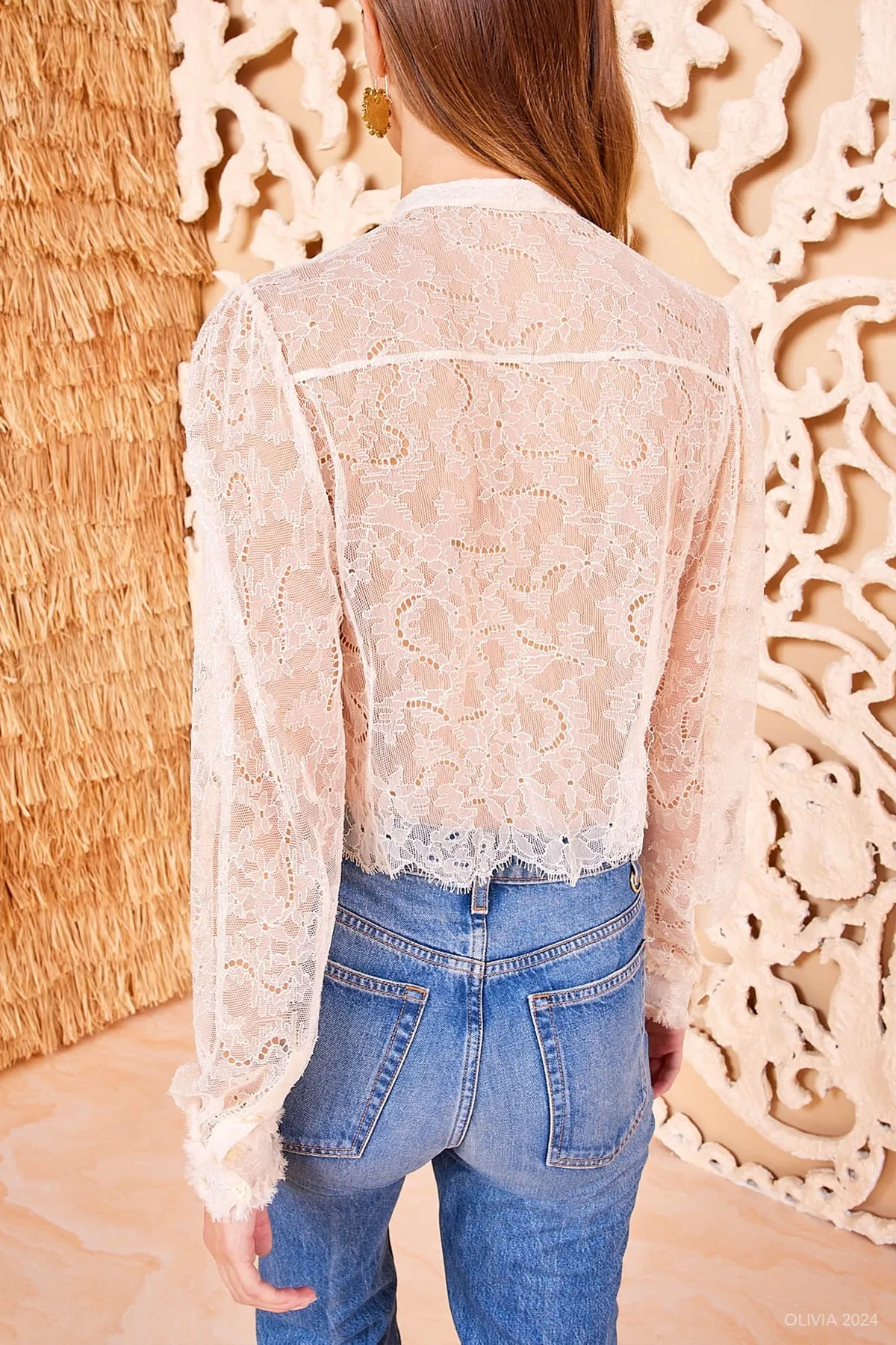 Cecile Blouse in Cowrie