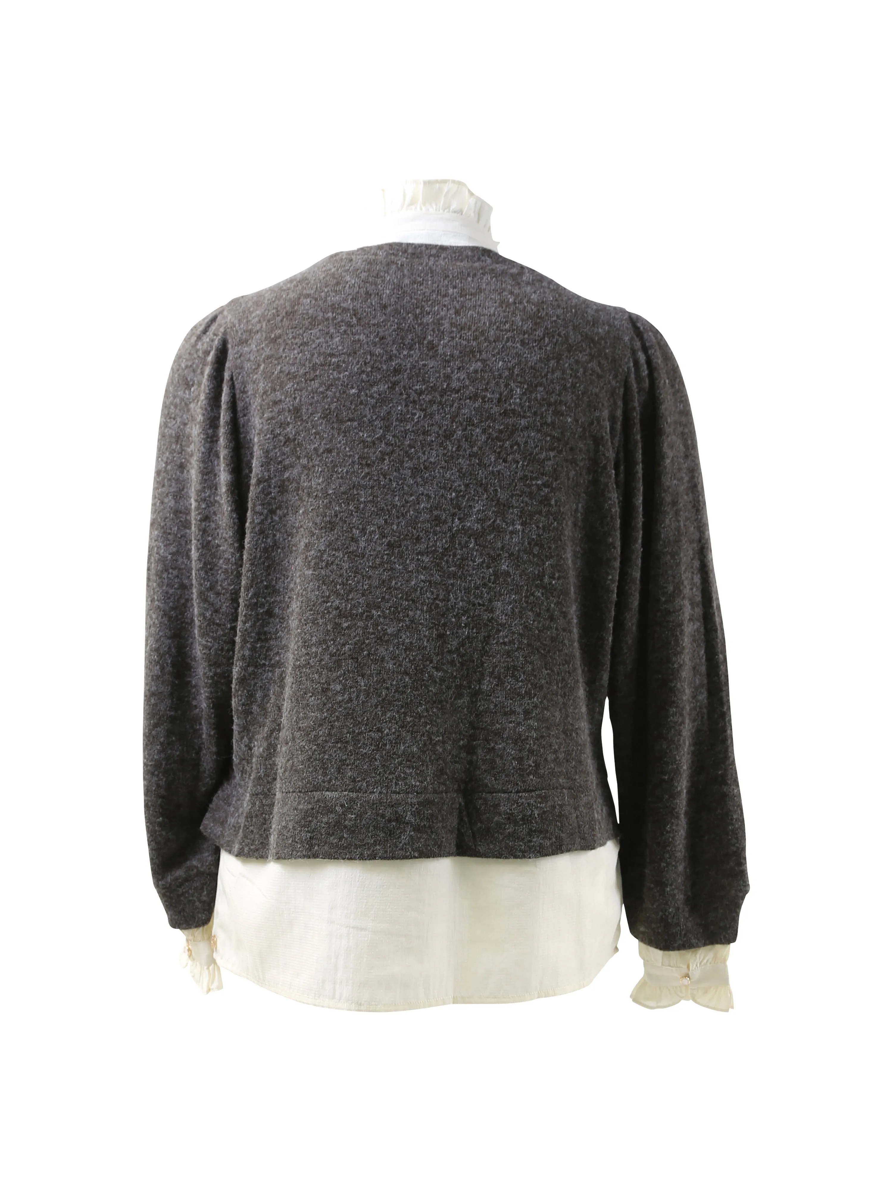 CELINE BLOUSE - DARK GREEN