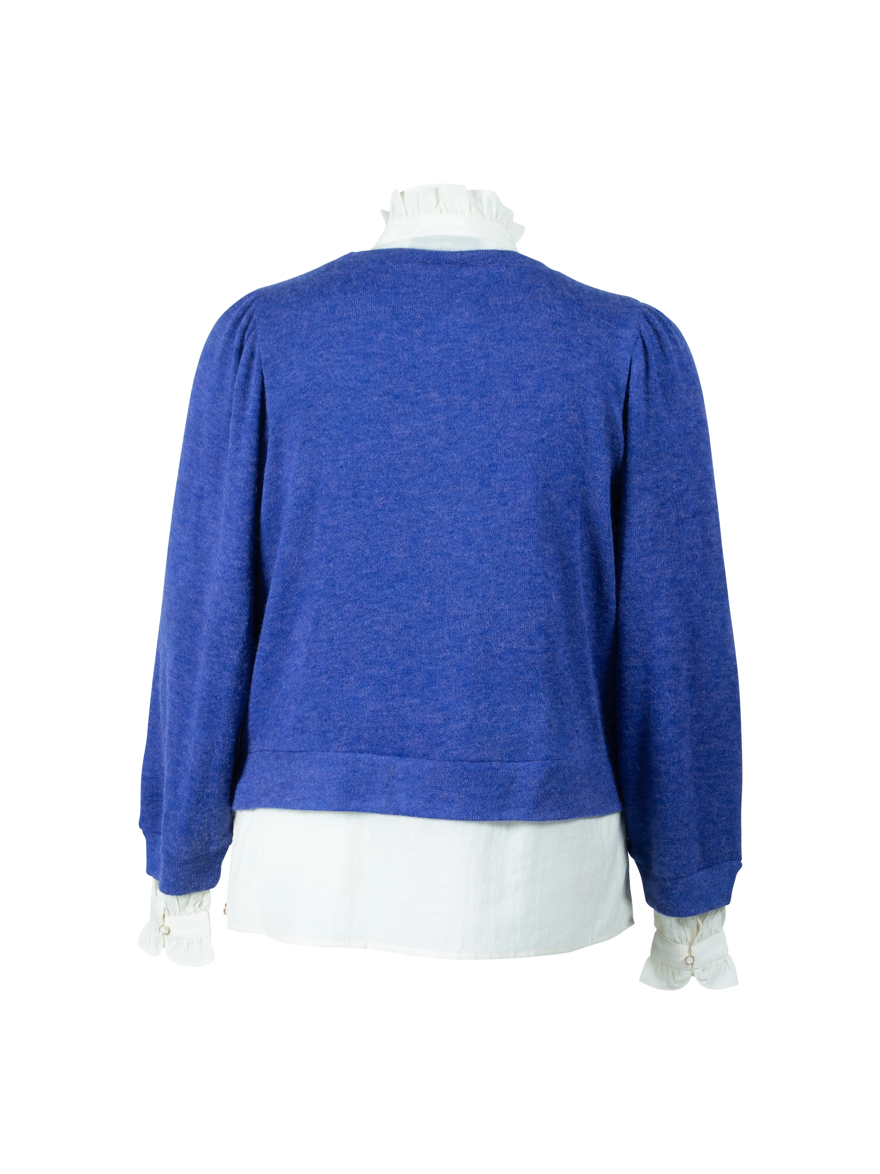 CELINE BLOUSE - Royal Blue