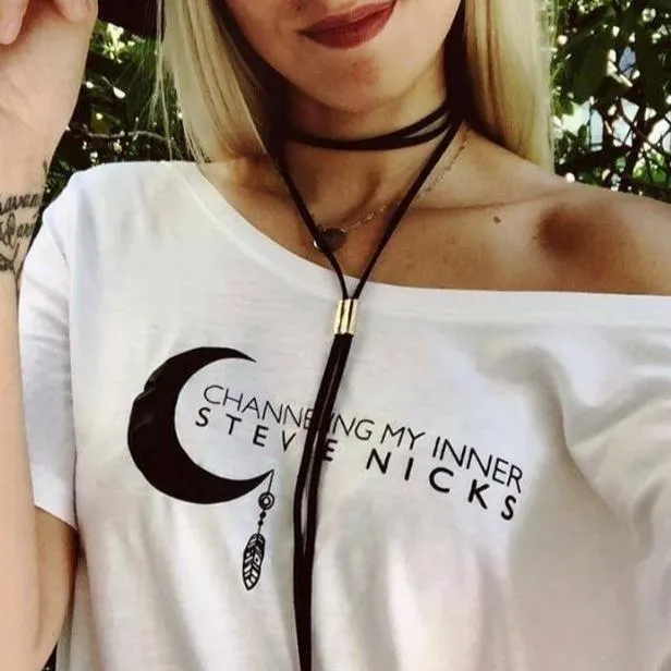 Channeling My Inner Stevie Nicks - Off the Shoulder