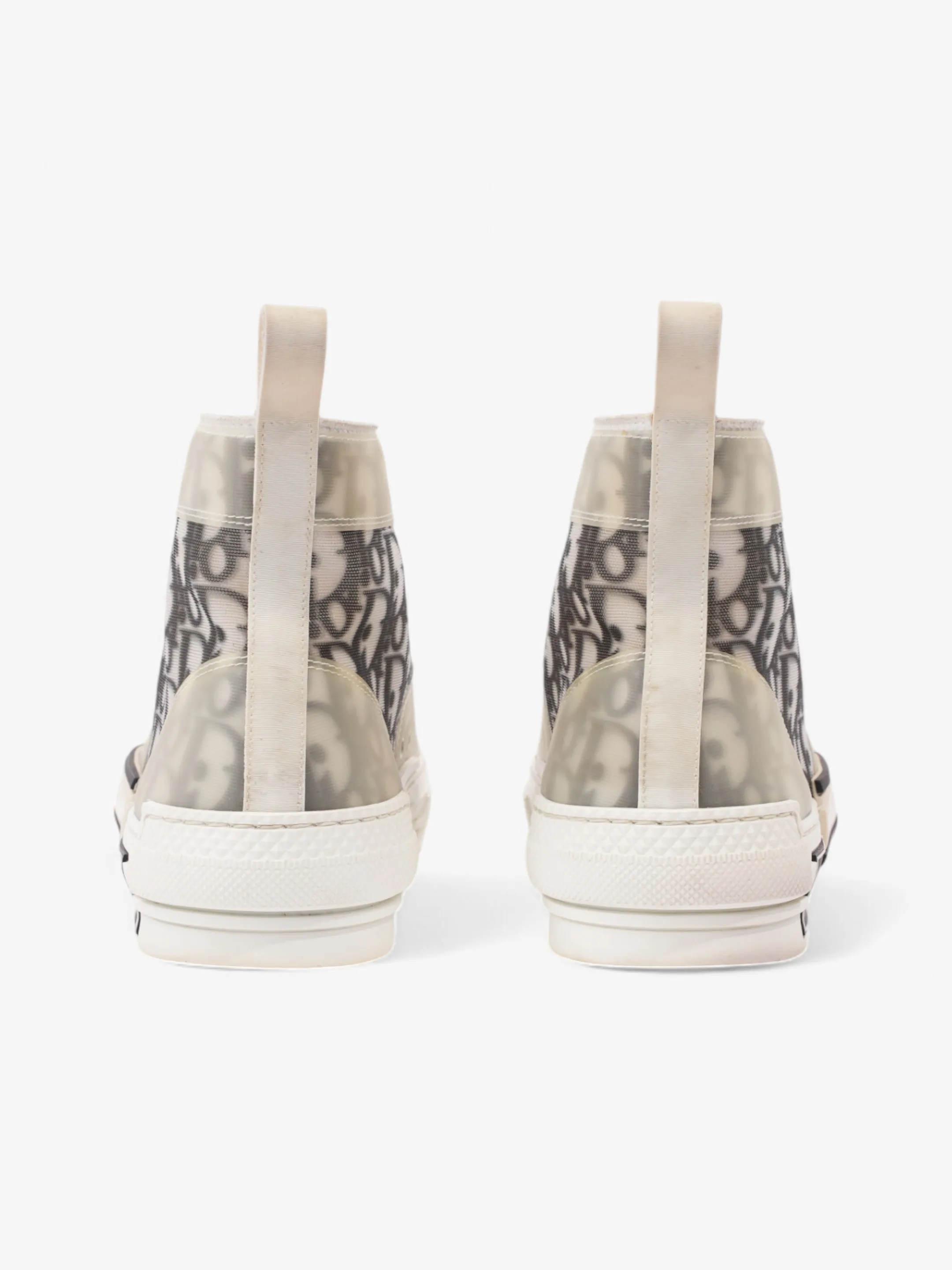 Christian Dior B23 High-tops Grey Oblique  / White Mesh EU 40 UK 7
