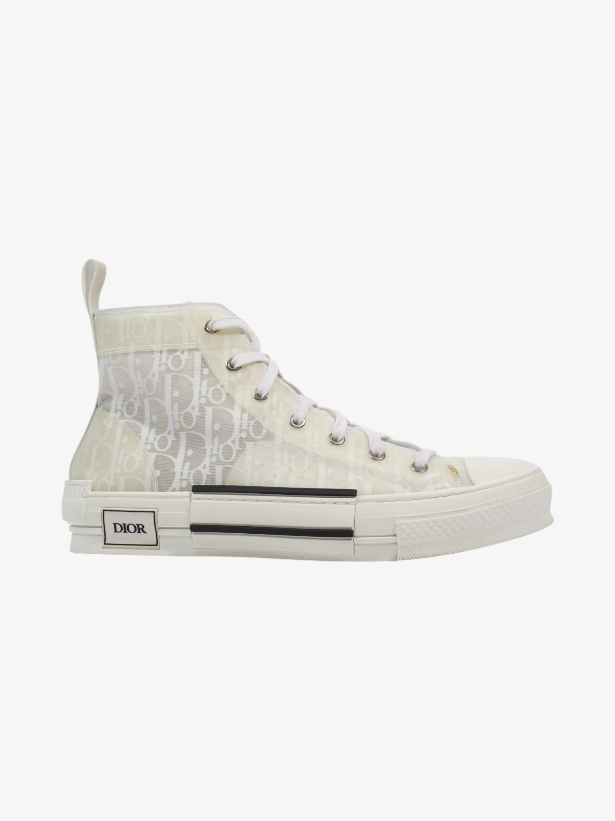 Christian Dior B23 High-tops White  Mesh EU 43.5 UK 9.5