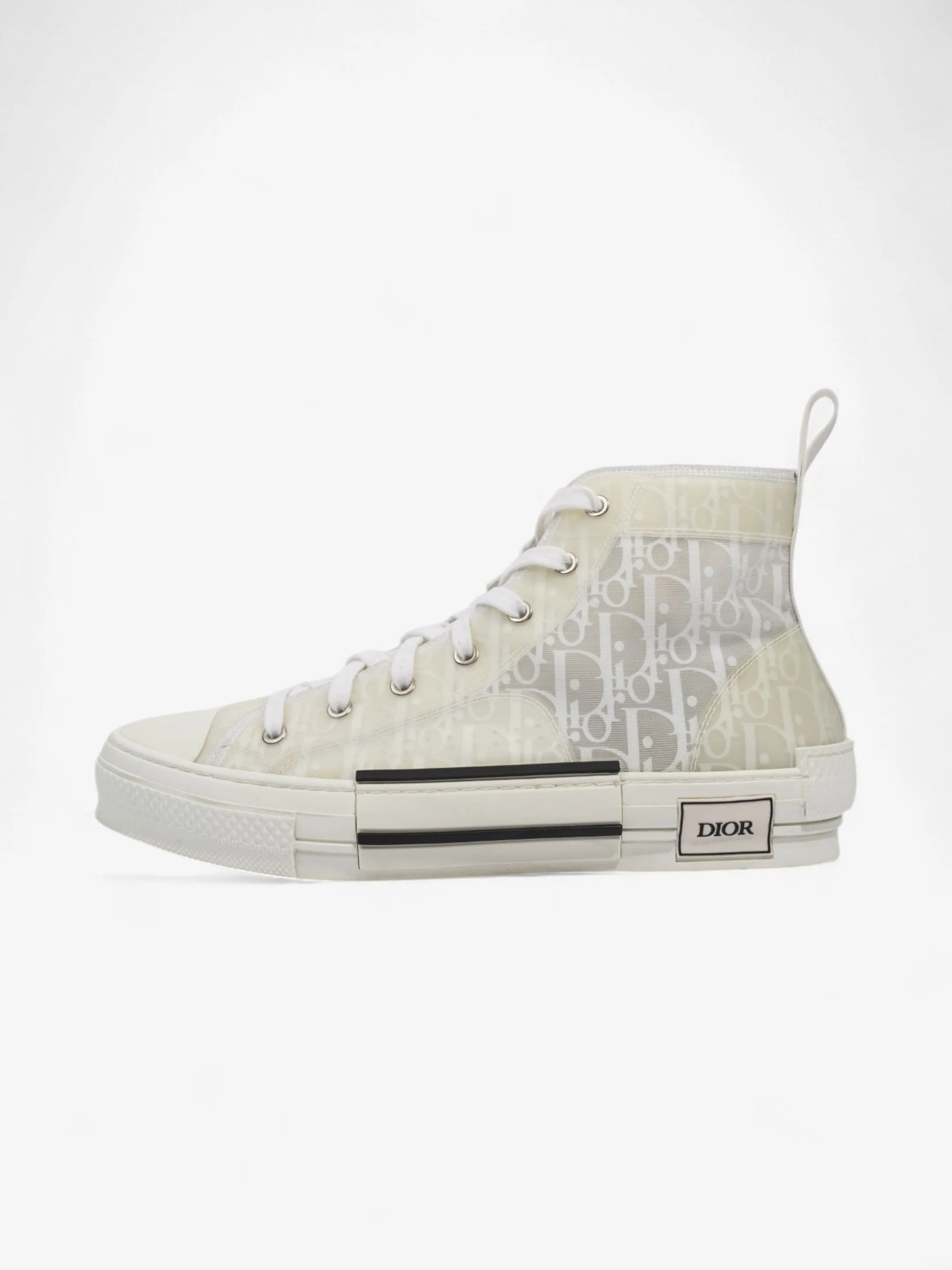 Christian Dior B23 High-tops White  Mesh EU 43.5 UK 9.5