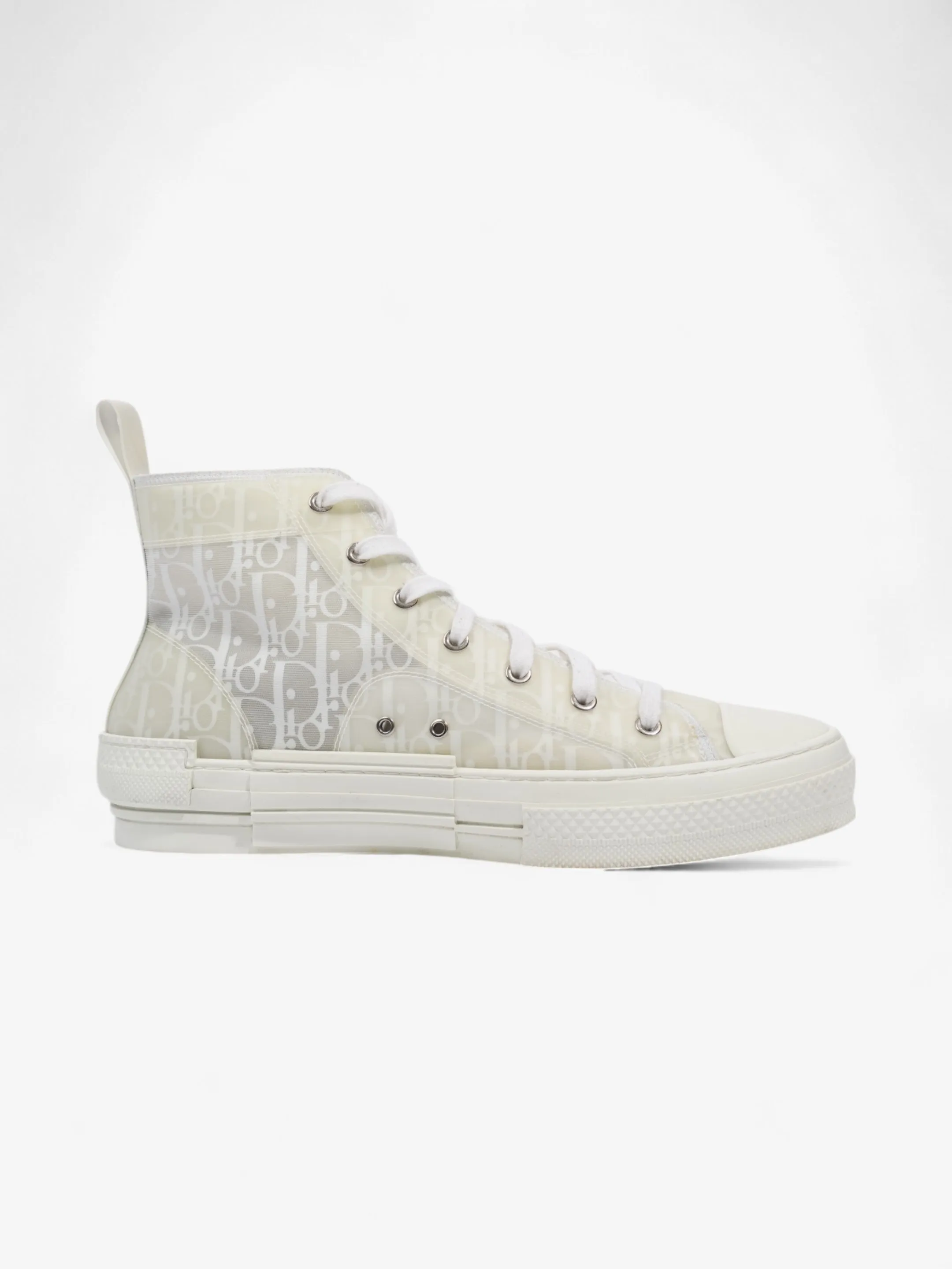Christian Dior B23 High-tops White  Mesh EU 43.5 UK 9.5