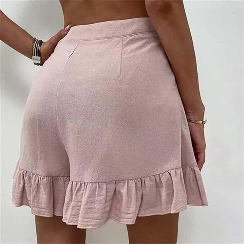 Cielo | Ruffle Hem Shorts