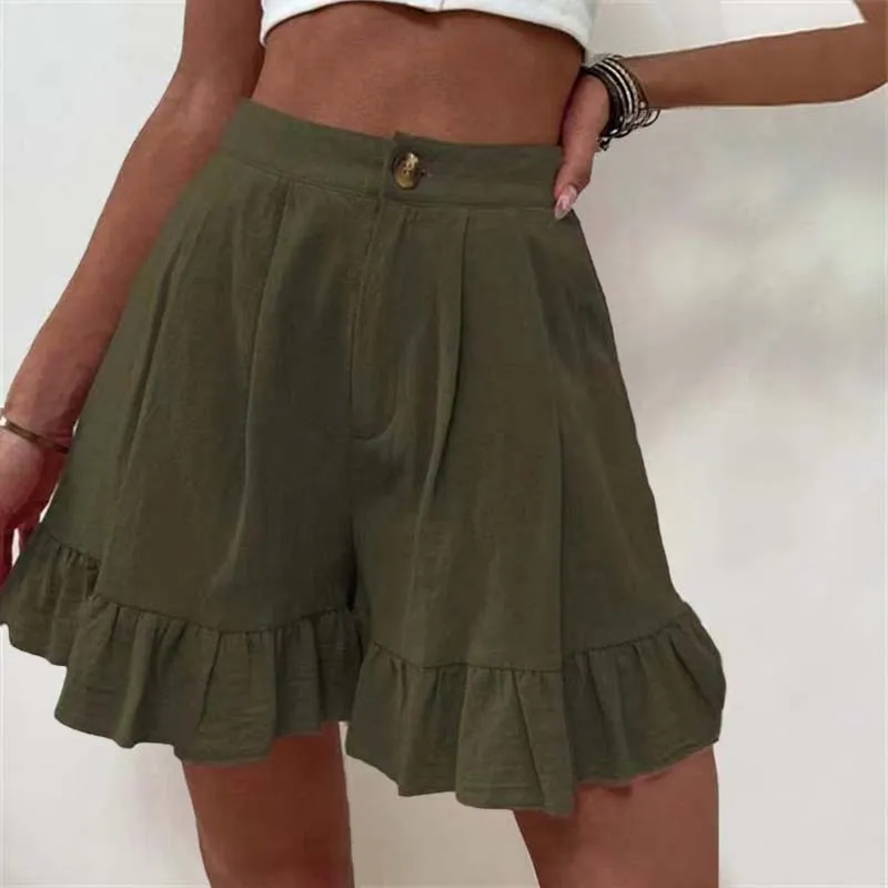 Cielo | Ruffle Hem Shorts