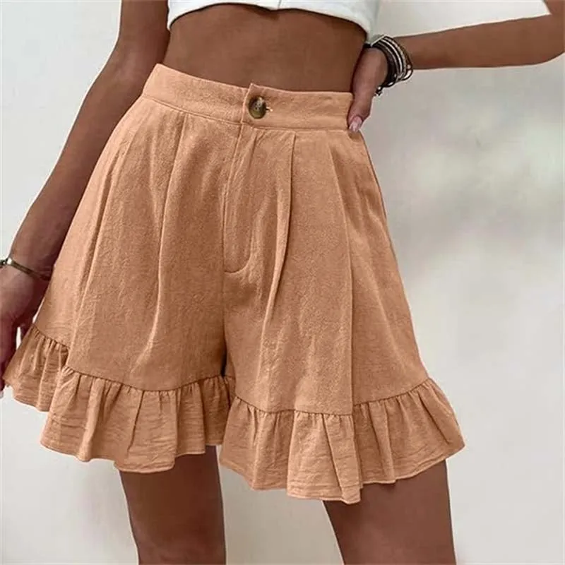 Cielo | Ruffle Hem Shorts