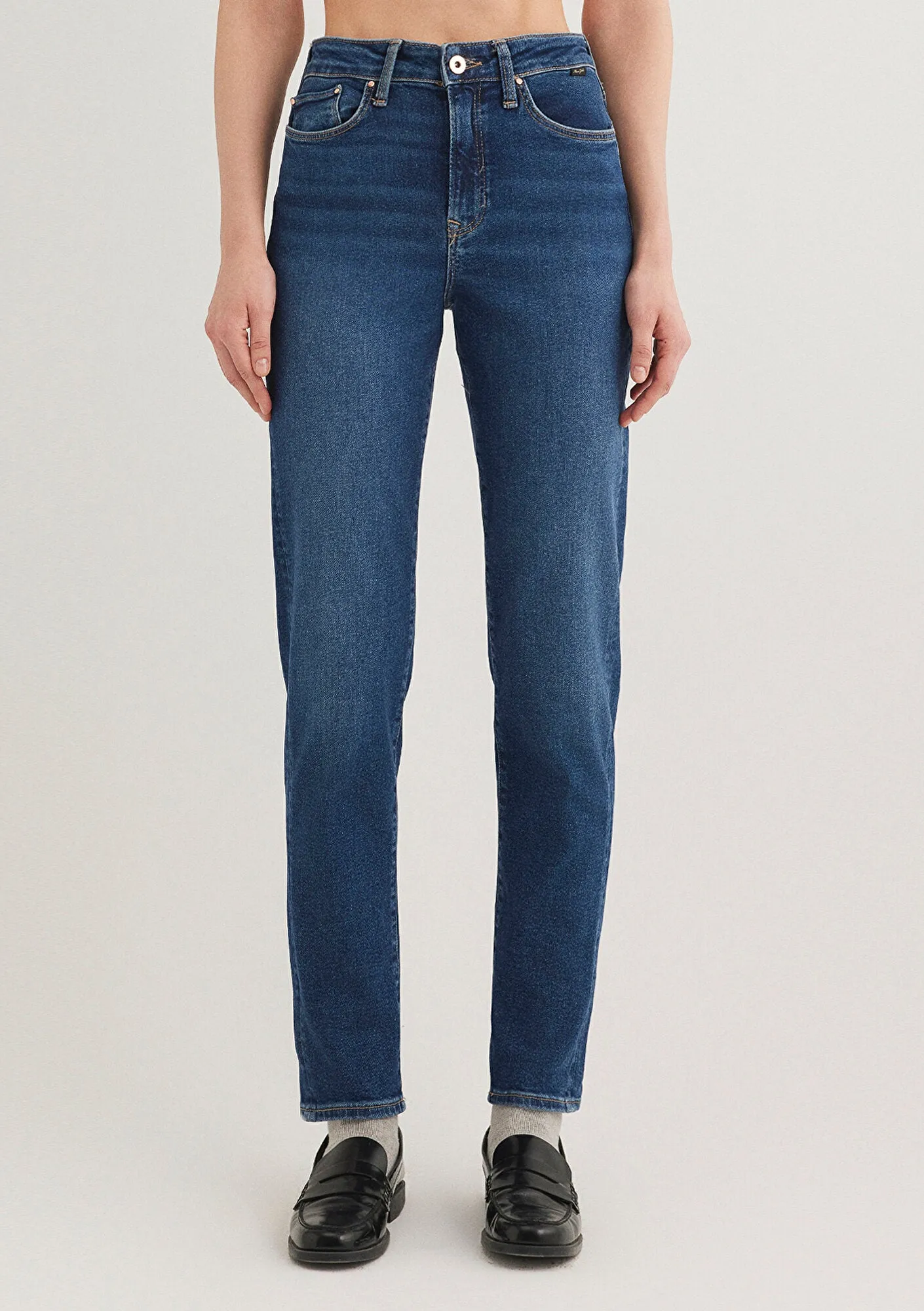 Cindy Dark Gold Shape Jean Pants