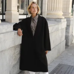Classic Coat - Liquorice