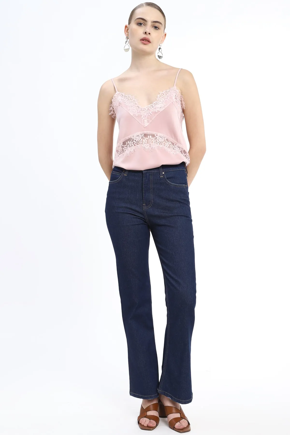 Classic Mid Wash Mom fit Jeans