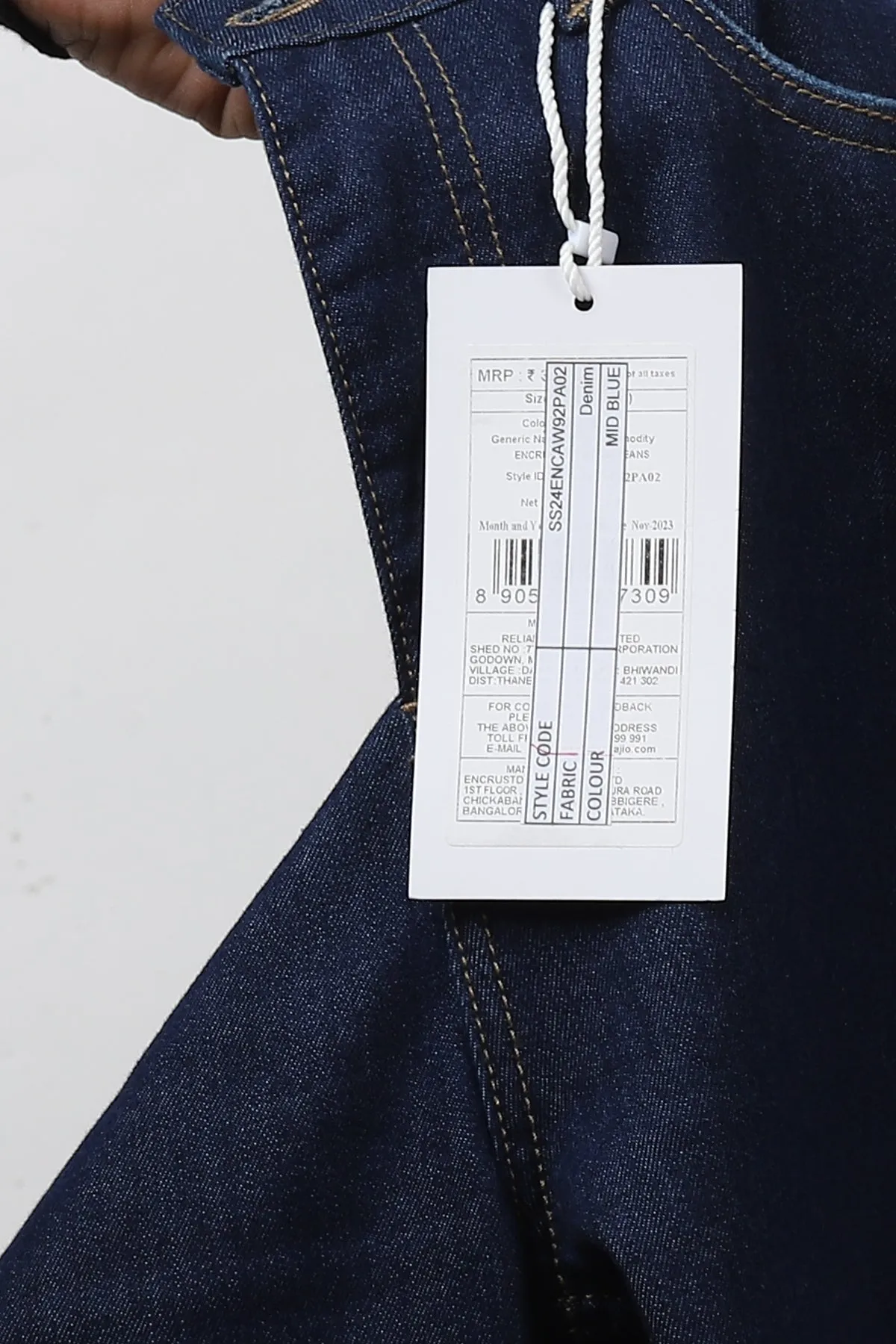 Classic Mid Wash Mom fit Jeans