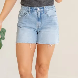 Classy High Rise Boyfriend Shorts