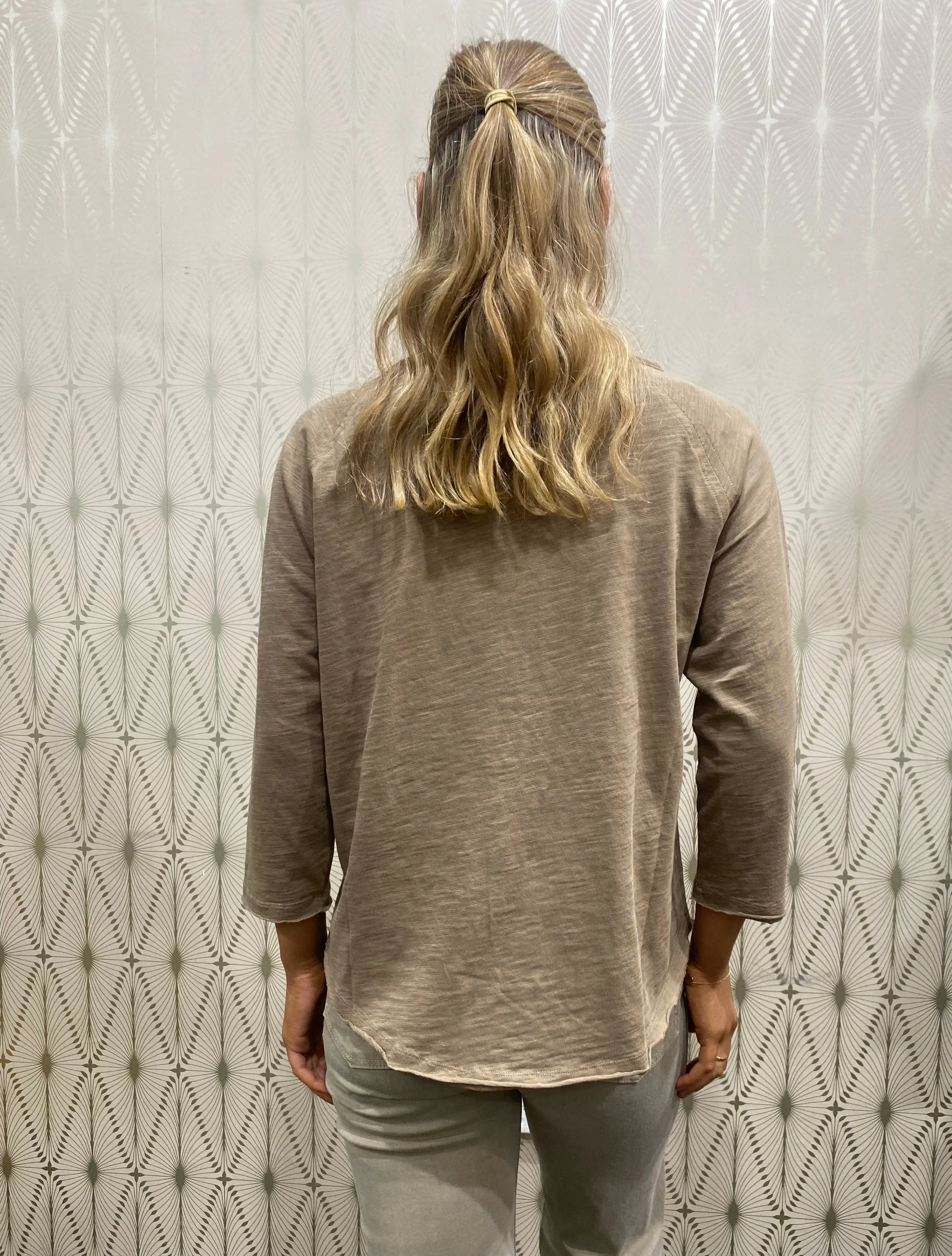 Cloth Paper Scissors 3/4 Raglan Tee Twig C1347