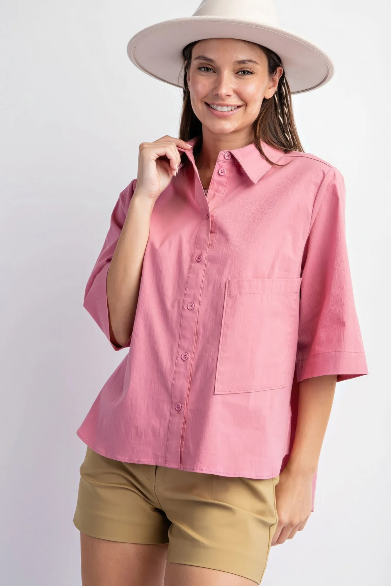 Coastal Cool Button Up Shirt