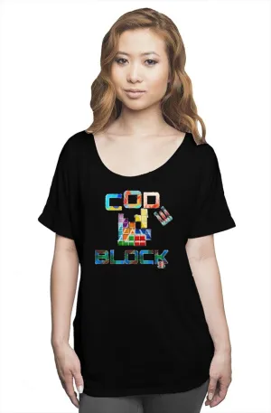 code slouchy tee