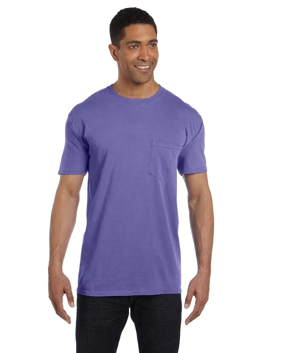 Comfort Colors Garment-Dyed Pocket T-Shirt